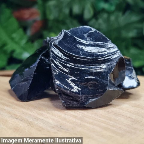 Obsidiana Negra Bruta - Unidade